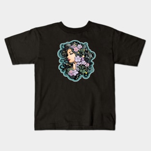 Fantasy Flower Girl Kids T-Shirt